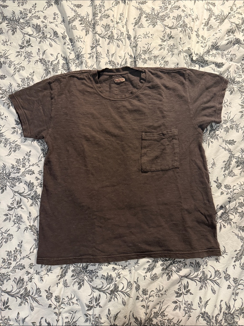 KAPITAL Amuse Knit Pocket Tee Size 3